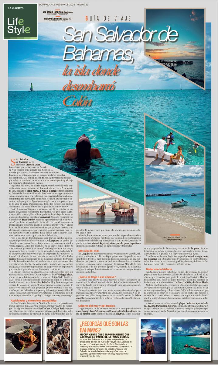 Guía de viaje: San Salvador de Bahamas, la isla donde desembarcó Colón