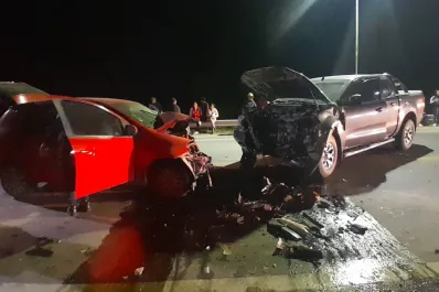 Trágico choque frontal en Simoca: un hombre murió y otros tres resultaron heridos