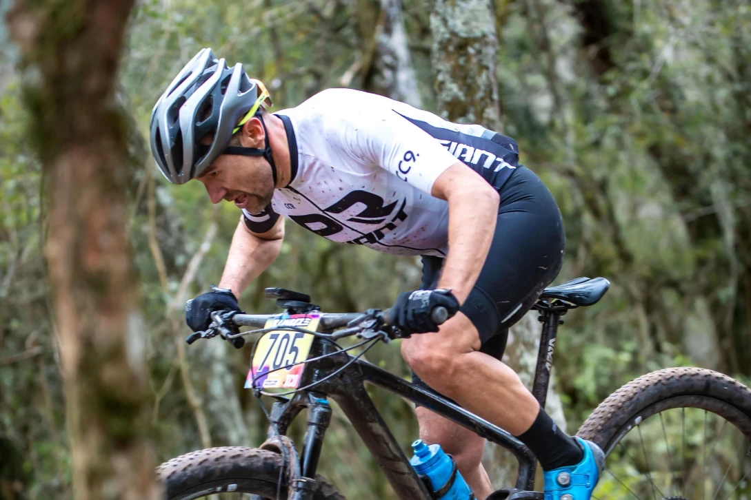 MÁXIMO ESFUERZO. Quiroga, ganador seis veces de la general del Trasmontaña, contó detalles de lo que será la competencia.