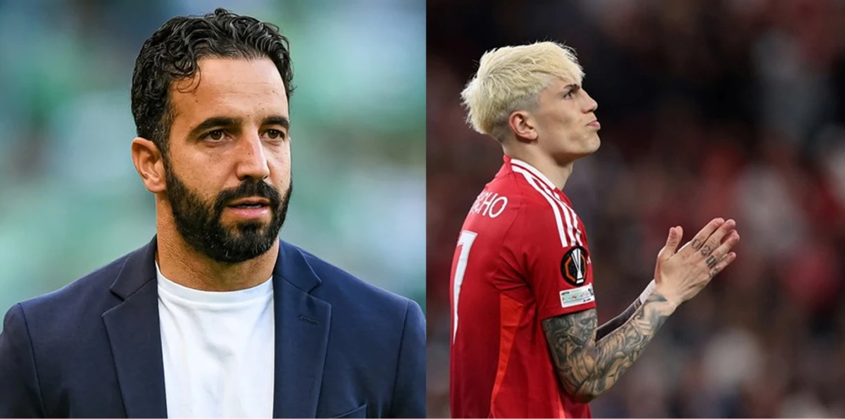 CON UN PIE AFUERA. Alejandro Garnacho no sería tenido en cuenta por el DT del Manchester United