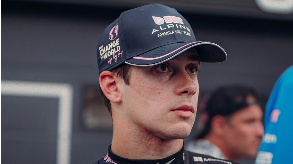 INCÓMODO. Franco Colapinto no ocultó su malestar tras las demoras en las paradas de boxes del GP de Hungría