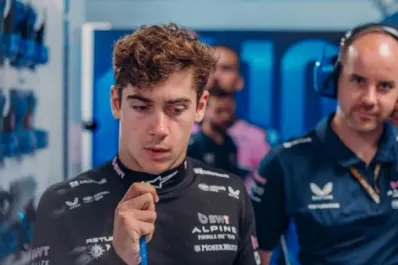 Franco Colapinto bancó a Alpine tras el mal GP y recibió el apoyo de Bizarrap