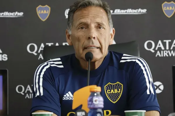 Estamos bien: la sorpresiva conferencia de Miguel Ángel Russo en medio de la crisis de Boca