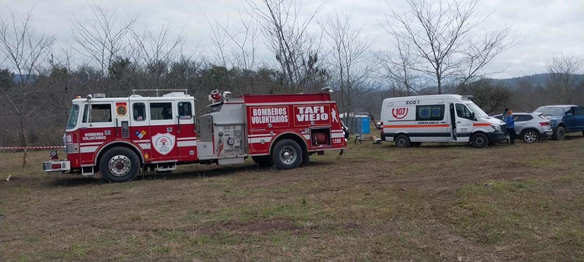 ALERTAS. Como en La Sala el fin de semana pasado, el camión autobomba estará y muchas más ambulancias.