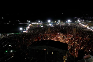 El locro convocó multitudes en Concepción en un día de fiesta