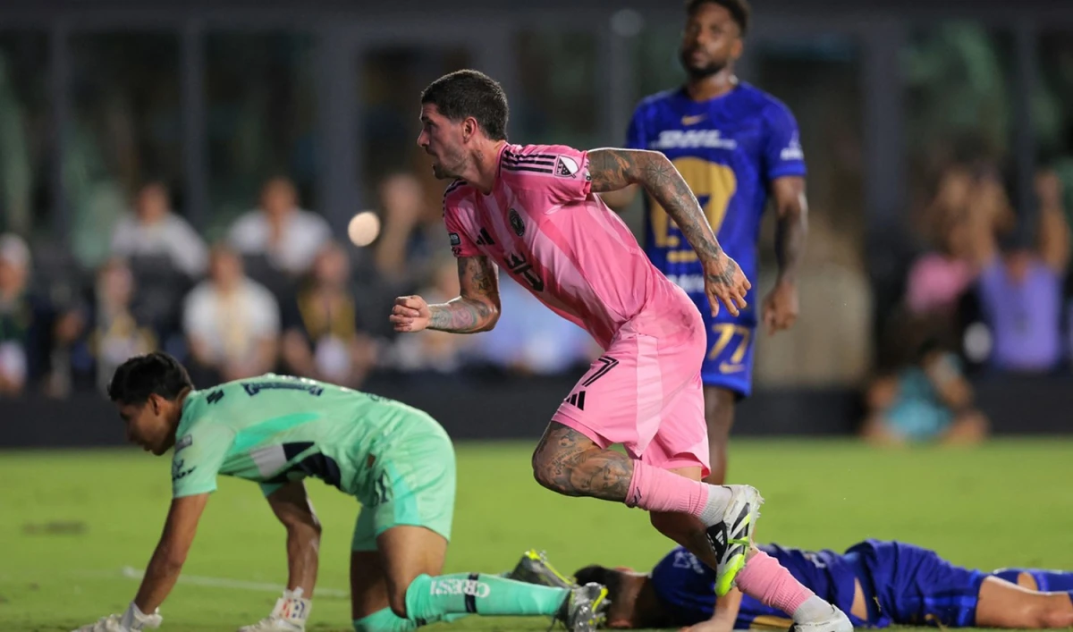 Rodrigo De Paul anotó el primer gol del Inter Miami.