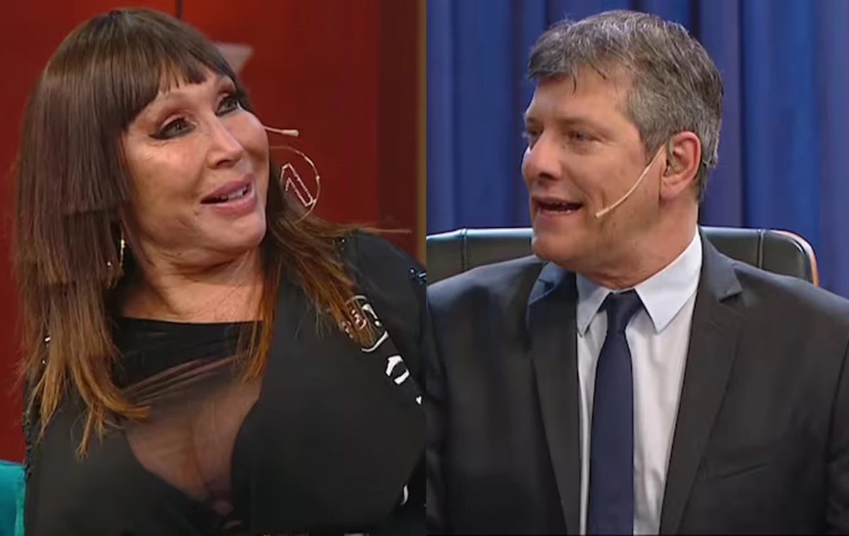 “¿Sabés qué me gusta de vos?”: Moria Casán encaró y dejó sin palabras a Pergolini