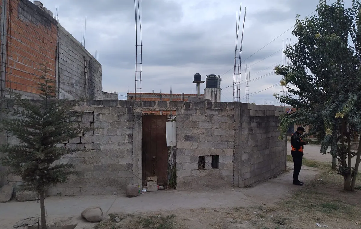 ESCENA DEL CRIMEN. Matías Jurado vivía en una casa en el barrio Alto Comedero donde habría llevado, asesinado y descuartizado a las víctimas.
