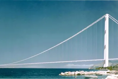 Italia comenzará la construcción del puente colgante más largo del mundo en una peligrosa zona sísmica