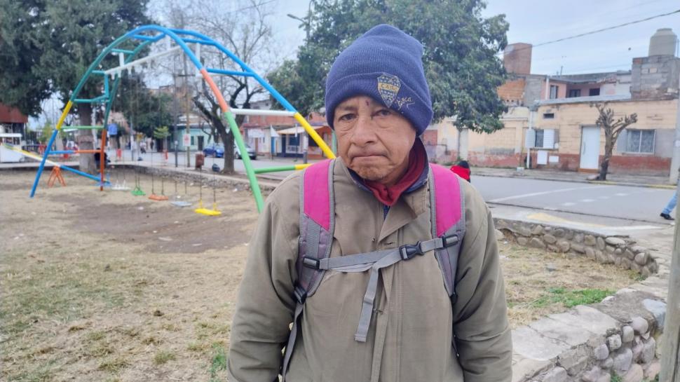 TEMEROSO. Eduardi “Chiqui” Cruz recordó a sus amigos desaparecidos.