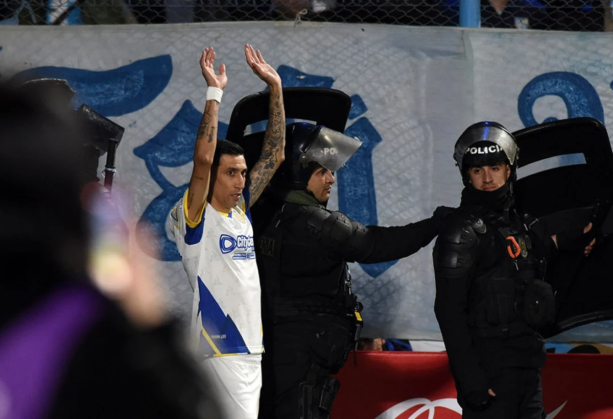 El Monumental José Fierro se rindió ante los pies de Ángel Di María