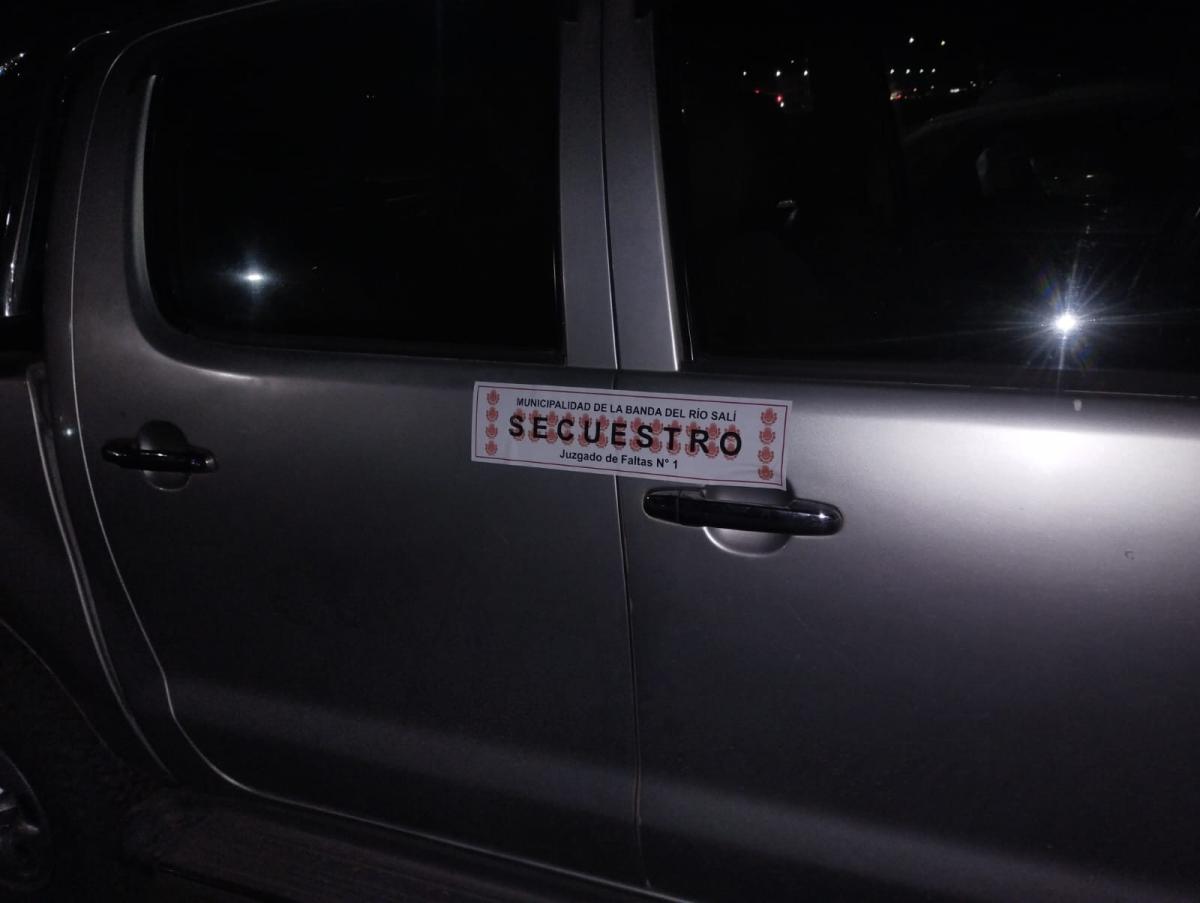 En solo tres horas, secuestraron 33 vehículos por infracciones y alcoholemia en Lastenia