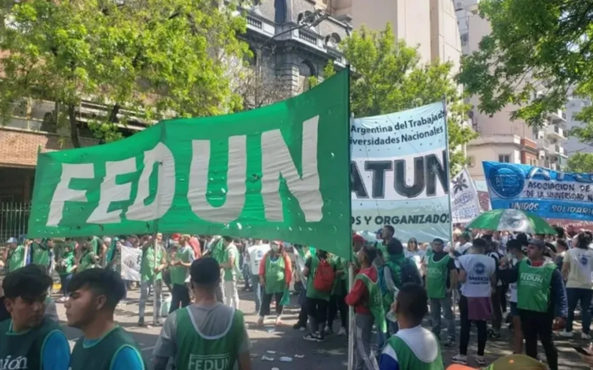 El paro universitario movilizará cientos de docentes, no docentes y estudiantes durante esta semana.
