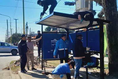 Refuerzan la seguridad en Alberdi con nuevos corredores de vigilancia