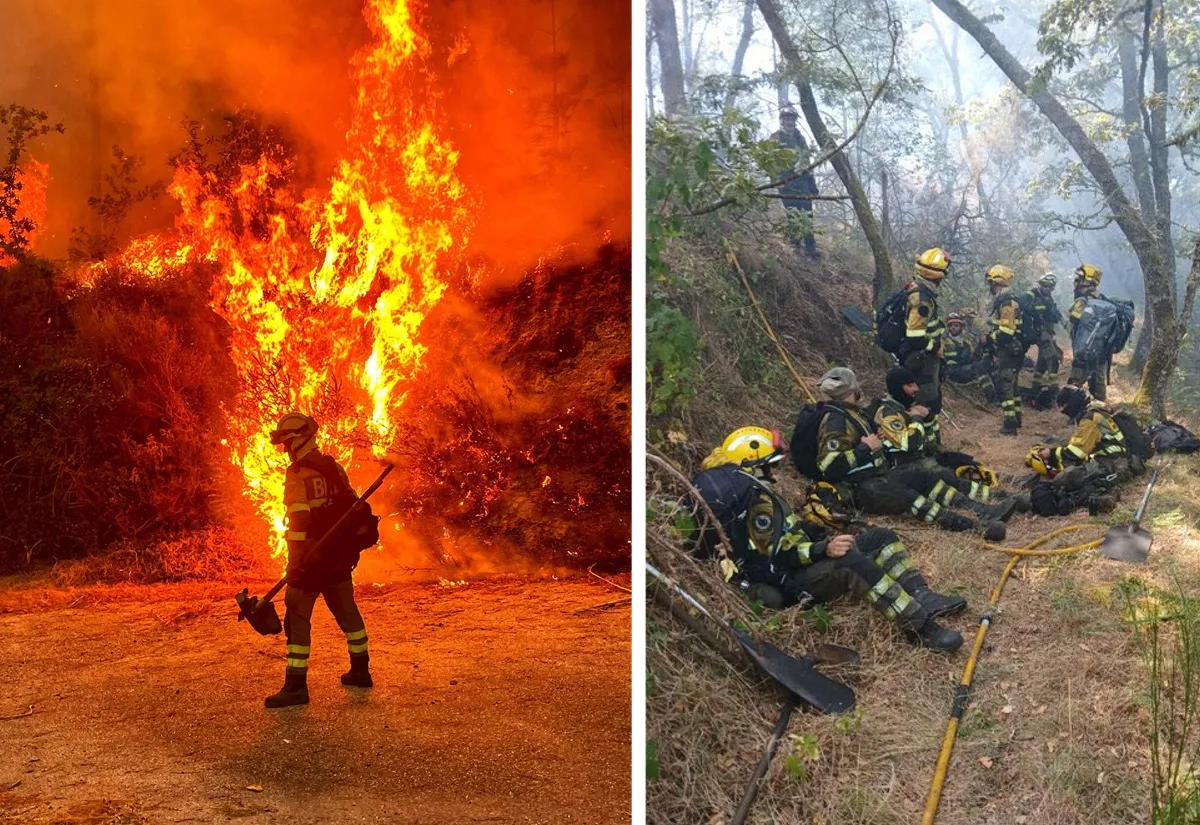 El incendio en Las Médulas afecta al turismo: “¿Quién va a querer venir a ver un sitio calcinado?”