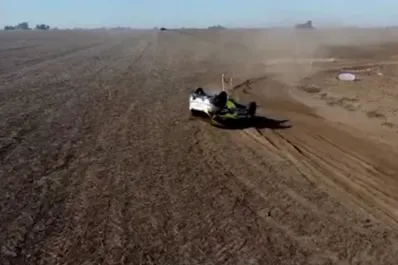 Terrible accidente en el Rally Santafesino: una piloto volcó, se descompensó y terminó en el hospital