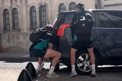 Siguen las aventuras de los All Blacks en Argentina: la insólita escena que protagonizaron en Buenos Aires