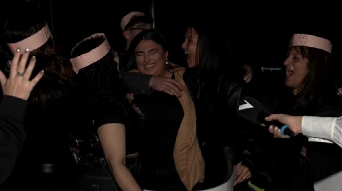 Euge con sus seres queridos. 