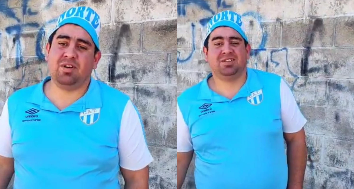 Facundo González viajó a Salta junto a su hijo y un amigo.