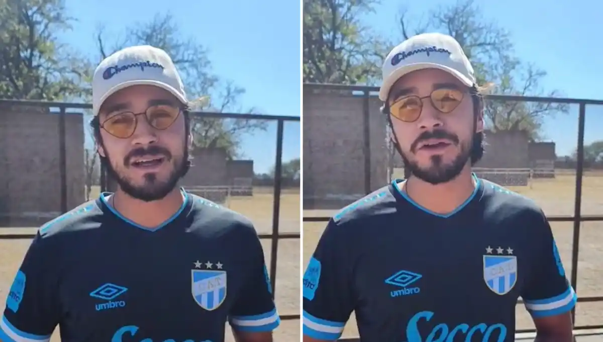 Es salteño, heredó su pasión por Atlético de su familia y hoy acompañará al Decano en el Martearena