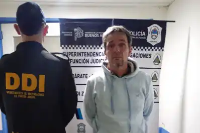 Se conoció la primera foto de Claudio Contardi, el ex marido de Julieta Prandi, preso