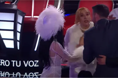 Caos y forcejeos en La Voz: el doble robo que llevó a una disputa entre Lali y Miranda!