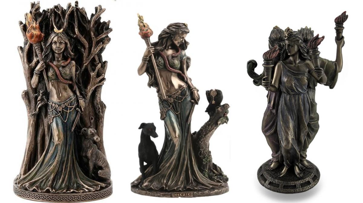 Estatuas en honor a Hécate