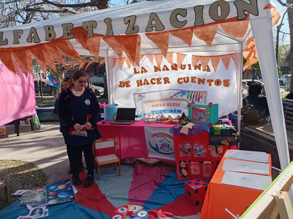 “LA MÁQUINA DE HACER CUENTOS”. De la escuela Villa Alem.