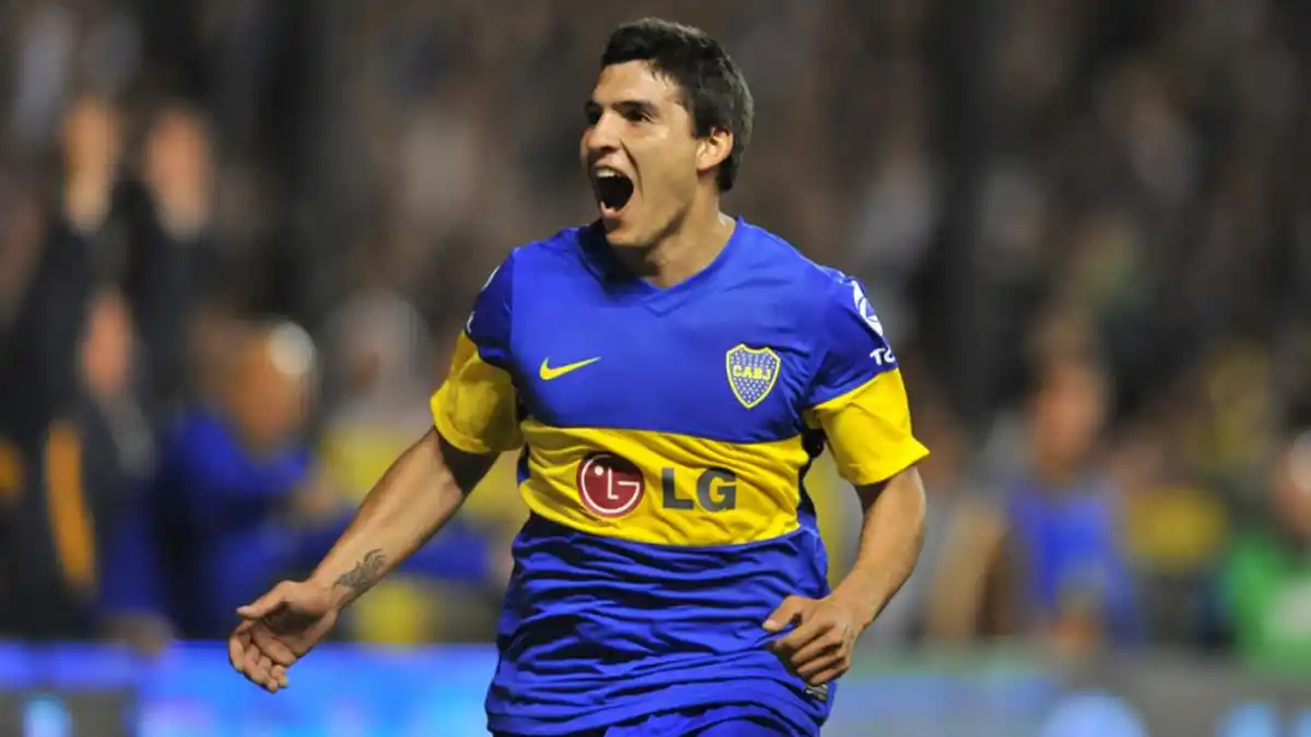 CAMPAÑA HISTÓRICA. Pochi Chávez fue parte del plantel de Boca que ganó la Copa Libertadores en 2007