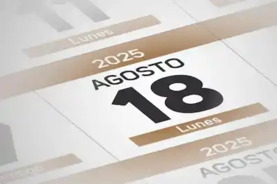 Calendario 2025: ¿el lunes 18 de agosto es feriado en Argentina?