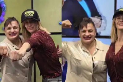 Emotivo video: el día que Locomotora Oliveras emocionó a Julieta Prandi antes del juicio a Contardi