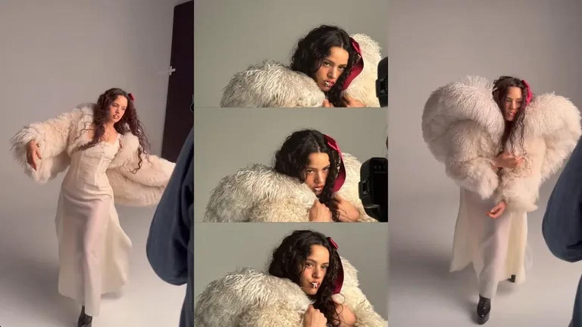 Rosalía rinde homenaje a la Duquesa de Alba y a Goya en una sesión de fotos para una revista de Estados Unidos