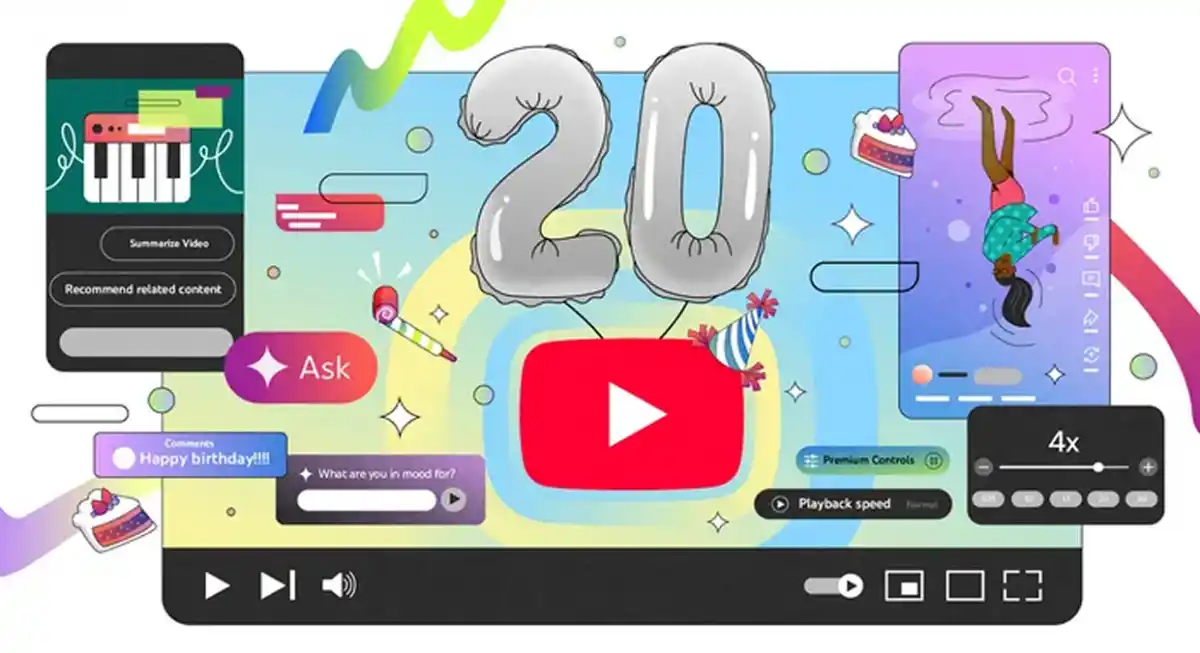 MÁS QUE VIDEOS. YouTube celebra 20 años repasando los momentos que definieron su influencia en la cultura global, y cambiaron la forma de crear y consumir entretenimiento.