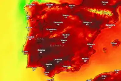 España arde: alerta roja en el norte por más de 40ºC y un calentamiento súbito que agrava la ola de calor