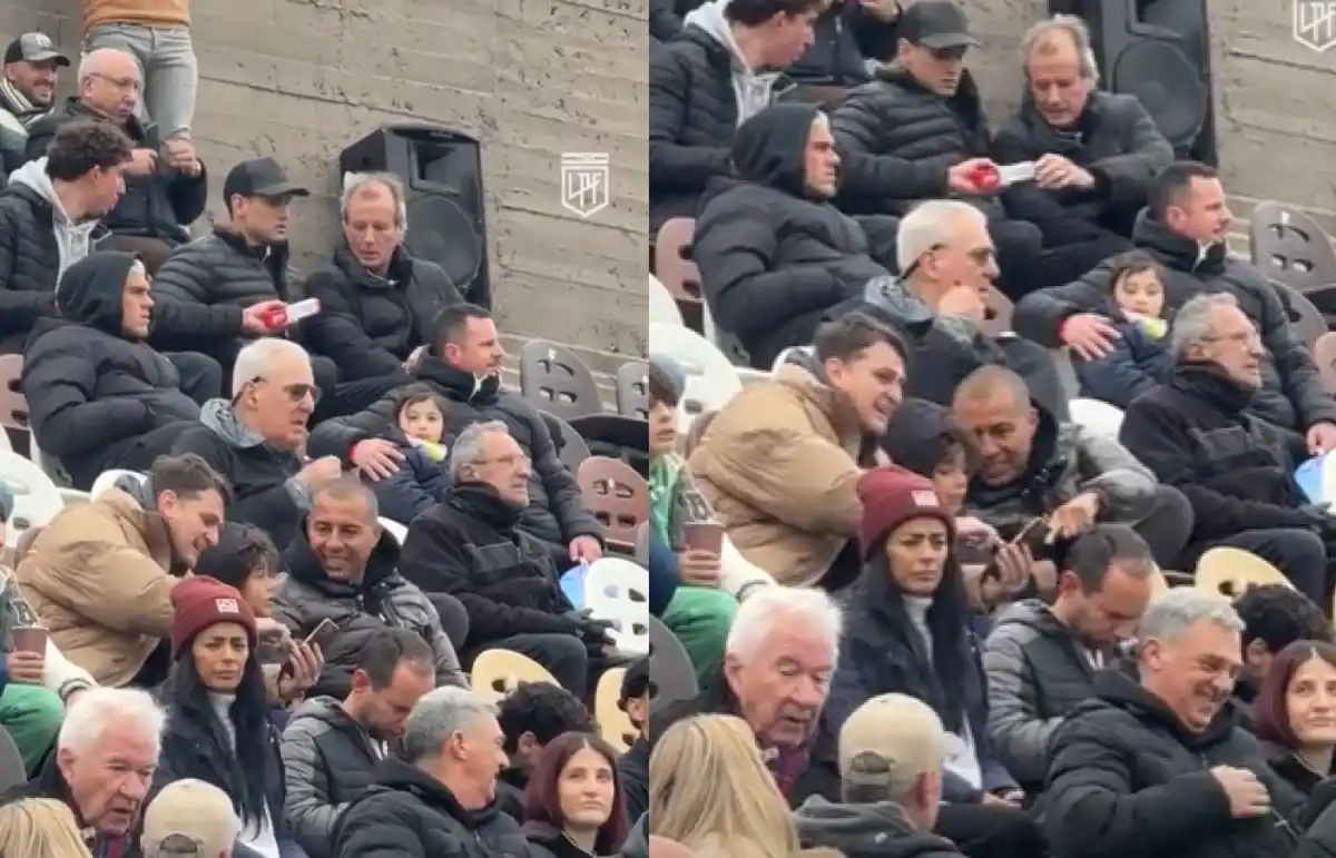 Jugó en River, fue campeón del mundo y asistió al partido entre Platense y San Lorenzo