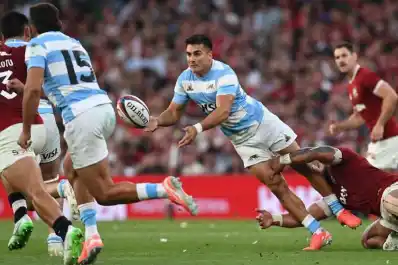 Con Tomás Albornoz de titular, así formarían Los Pumas para enfrentar a Sudáfrica por el Rugby Champinoship
