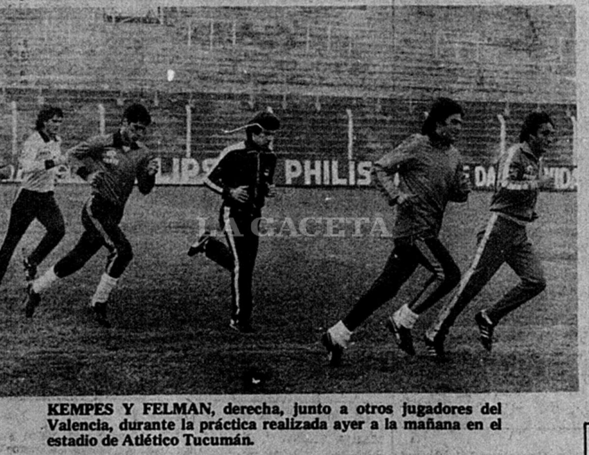 El día que Mario Alberto Kempes visitó el Hospital del Niño Jesús y dejó una postal conmovedora en Tucumán