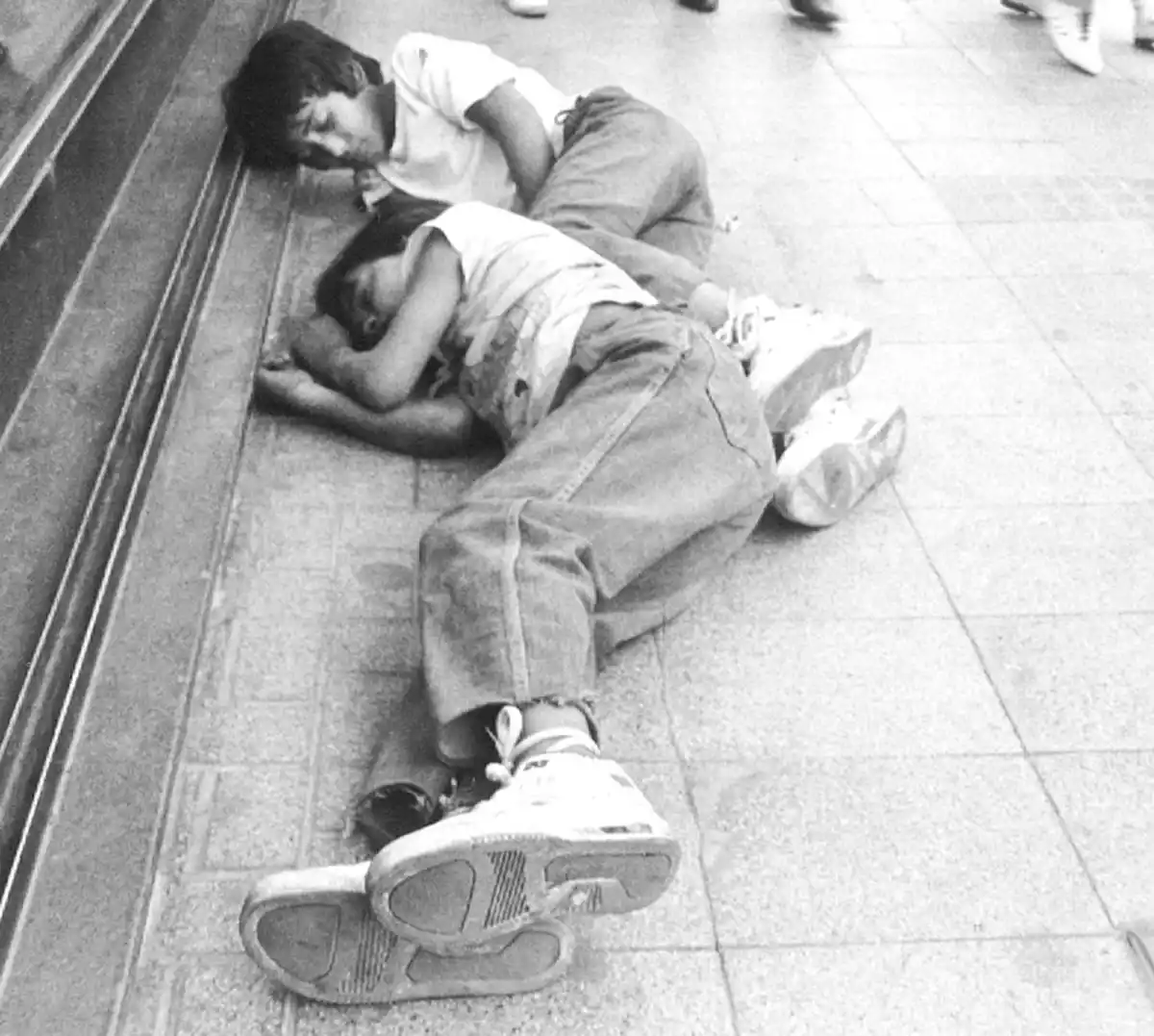 Recuerdos fotográficos: 1995. Cuando un hijo está en la calle