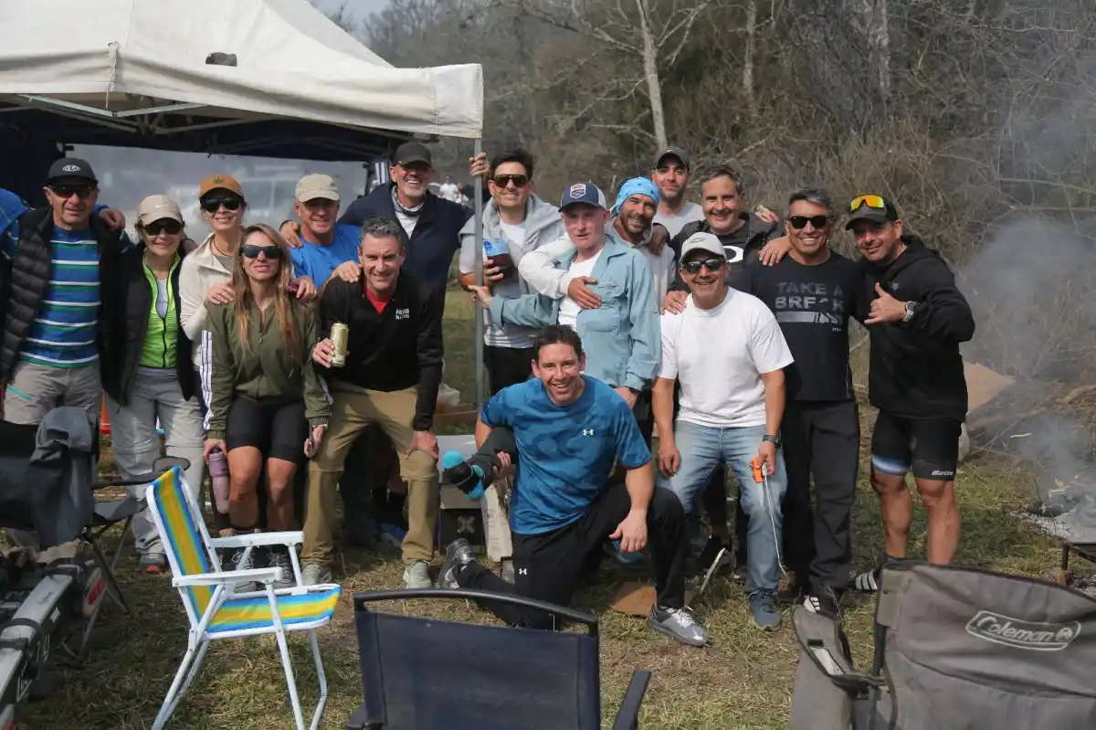 Bicicletas, asado y vinos en La Sala