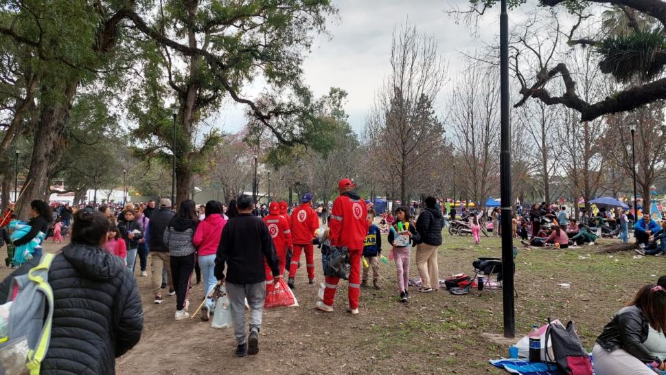 Día del Niño: la fiesta en el parque 9 de Julio no se vio empañada por la basura