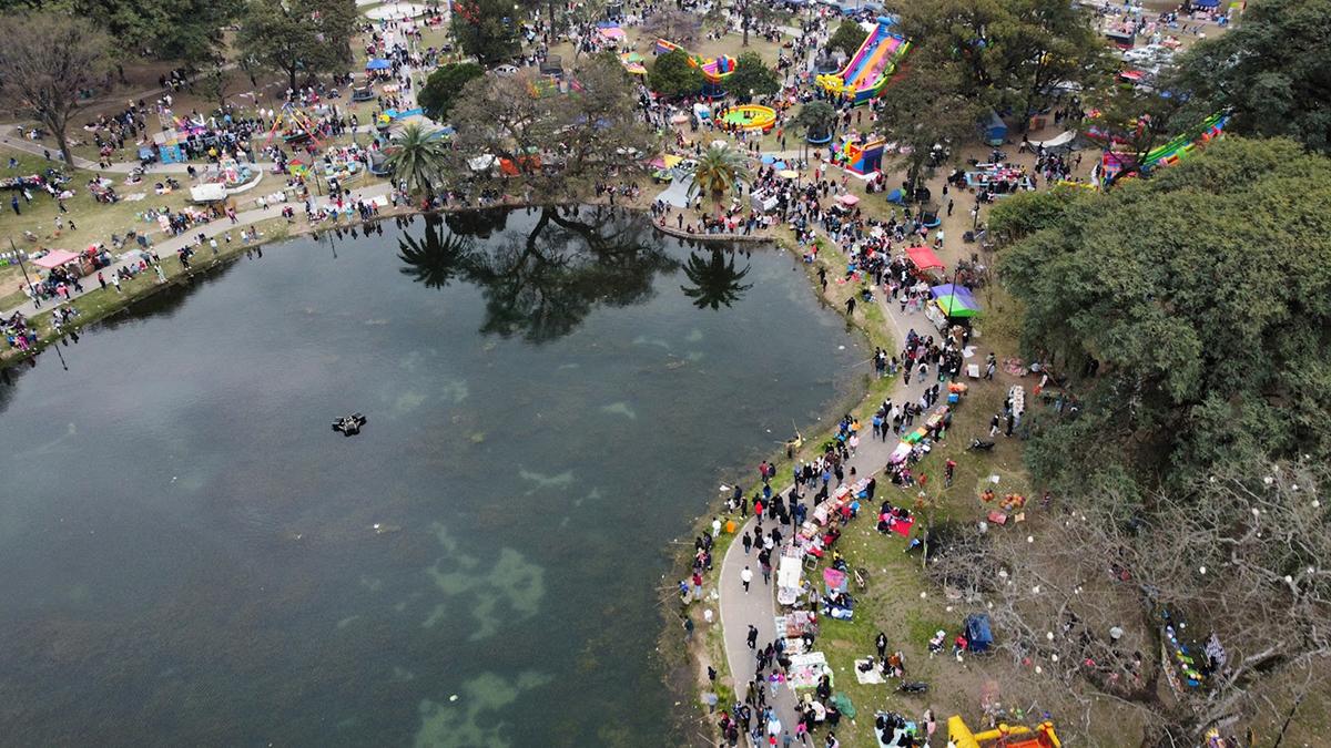 Festejos por el día del niño en el Parque 9 de Julio. Pablo Salcedo / Especial para LA GACTA 