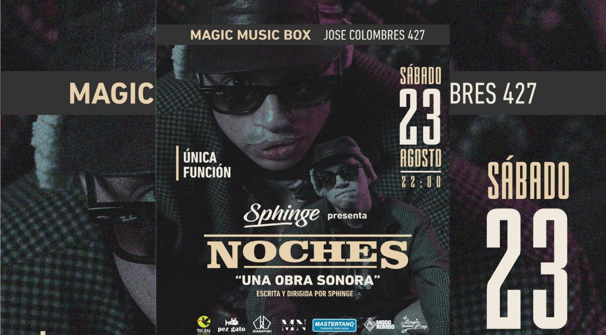 Sphinge presenta Noches, una obra sonorovisual única en la provincia