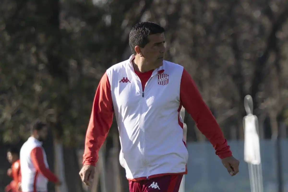 TODO LISTO. Campodónico sabe que no habrá margen para el error contra Quilmes.