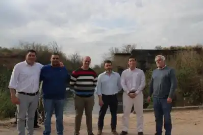 Tras dos décadas, comienza la reconstrucción del Puente del Coy en Estación Aráoz