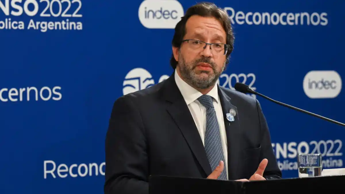 Marco Lavagna conduce el Indec desde 2019. 
