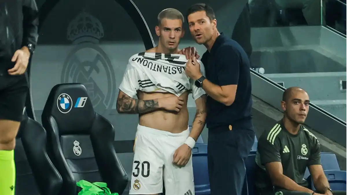 PUROS ELOGIOS. Xabi Alonso no dudó en opinar con respecto al debut del delantero argentino en el Real Madrid