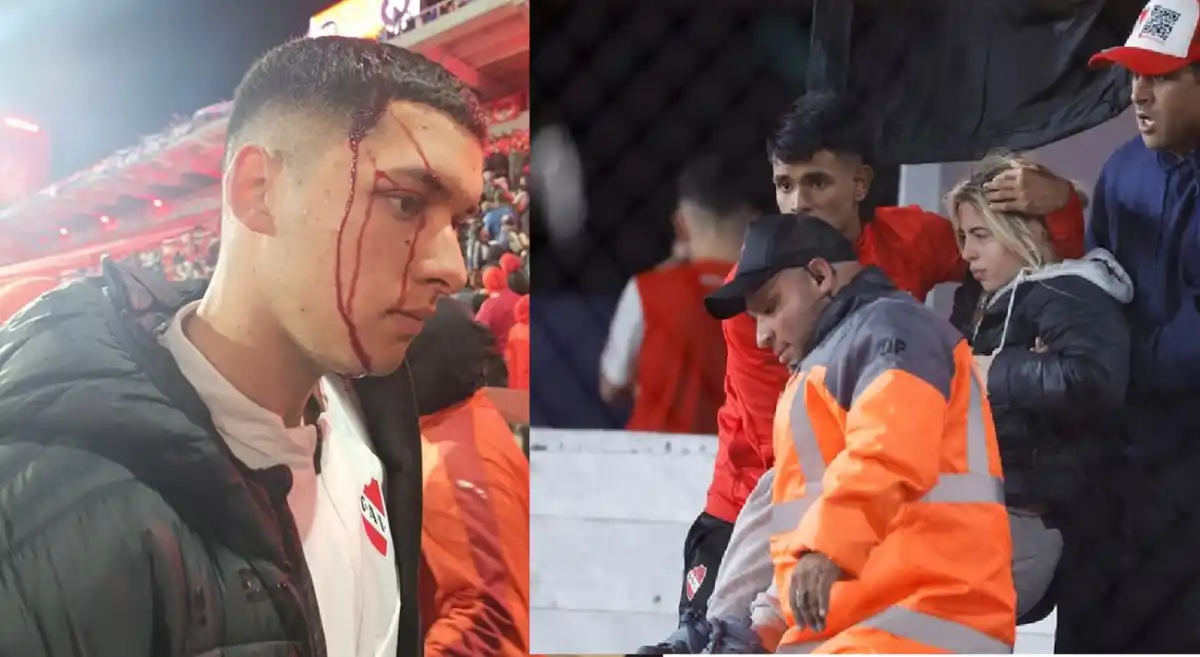 Fotos y videos de los graves incidentes en Independiente vs. U. de Chile por la Sudamericana