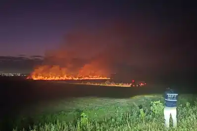Detuvieron a dos mujeres en Ranchillos por un incendio intencional en un cañaveral
