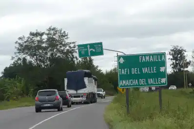 Tránsito reducido en la Ruta 38 por trabajos de bacheo en Acheral