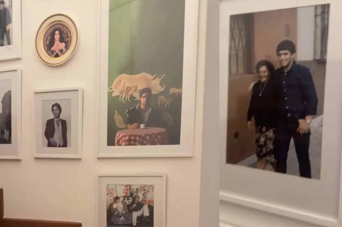 Lo que nadie vio: qué famosos aparecen en la decoración de la casa de Lali Espósito